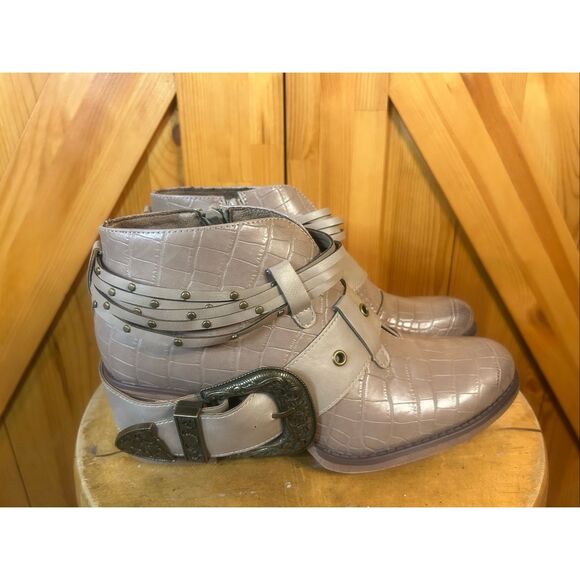 Pierre Dumas Women's Booties Boots Nash Sand 8.5 - Picture 1 of 8